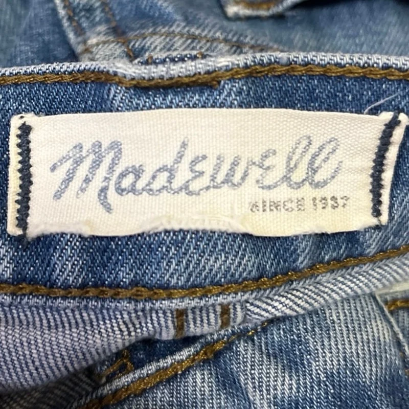 Madewell Slim Boy Jean Women's Blue Mid Rise Boyfriend Denim Jeans Size 24 - Image 4