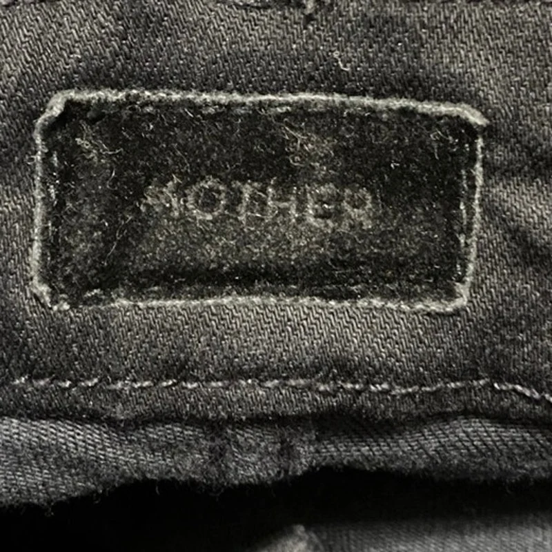 Mother The Looker Women's Black High Waisted Skinny Denim Jeans Pants Size 28 - Image 4
