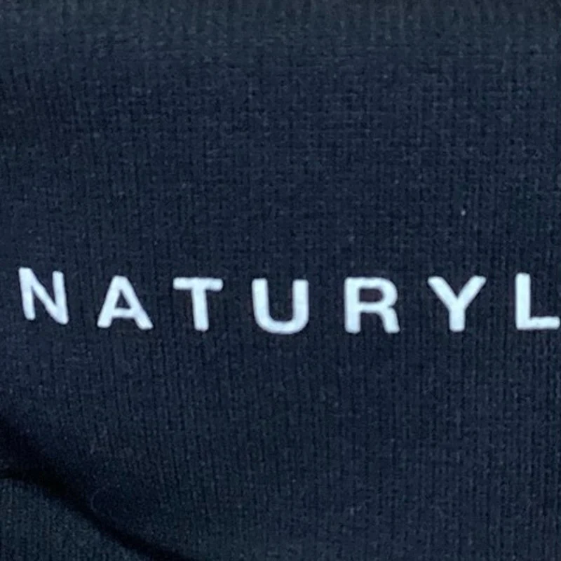 Naturyl Women's Black Lounge One Shoulder Pullover Activewear Sports Bra Size S - Image 3