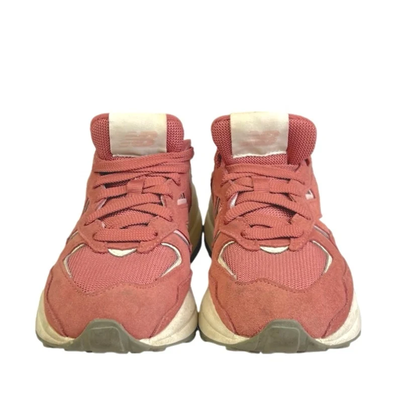 New Balance Henna Oyster Pink Suede Mesh Low Top Lace Up Sneakers Shoes Size 6 - Image 2