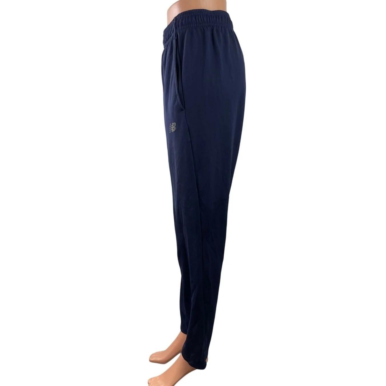 New Balance Women's Blue High Waisted Straight Leg Athletic Activewear Pants S - Image 2