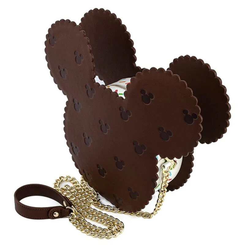NEW Loungefly Disney Mickey Mouse Ice Cream Sandwich Chain Strap Crossbody Bag - Image 3