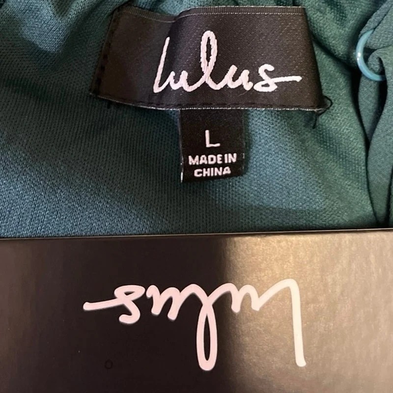 NEW Lulus Mythical Kind of Love Green Sleeveless Cami Camisole Maxi Tank Dress L - Image 4