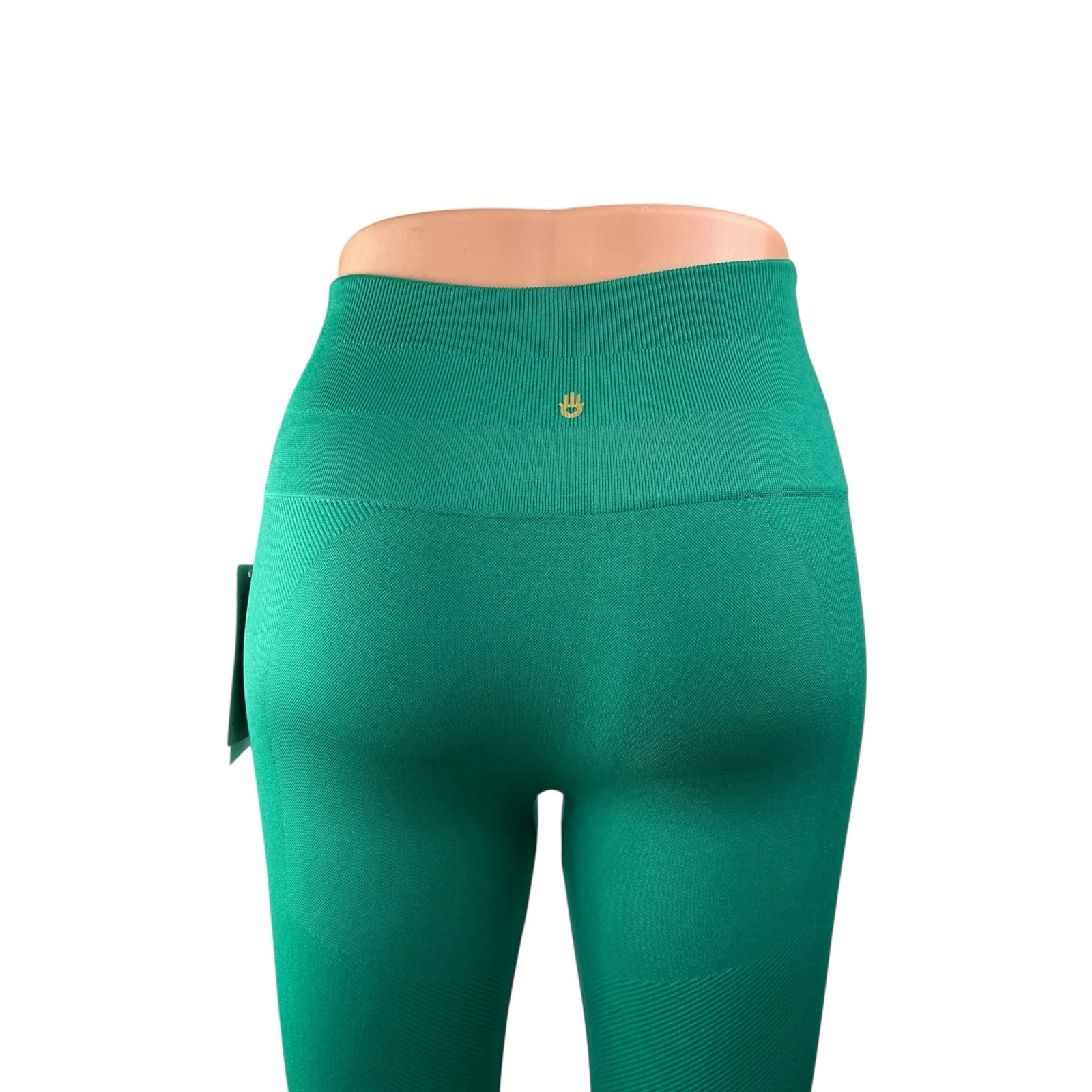 NEW Spiritual Gangster Women's Green High Rise Yoga Athletic Leggings Pants M/L - Image 6