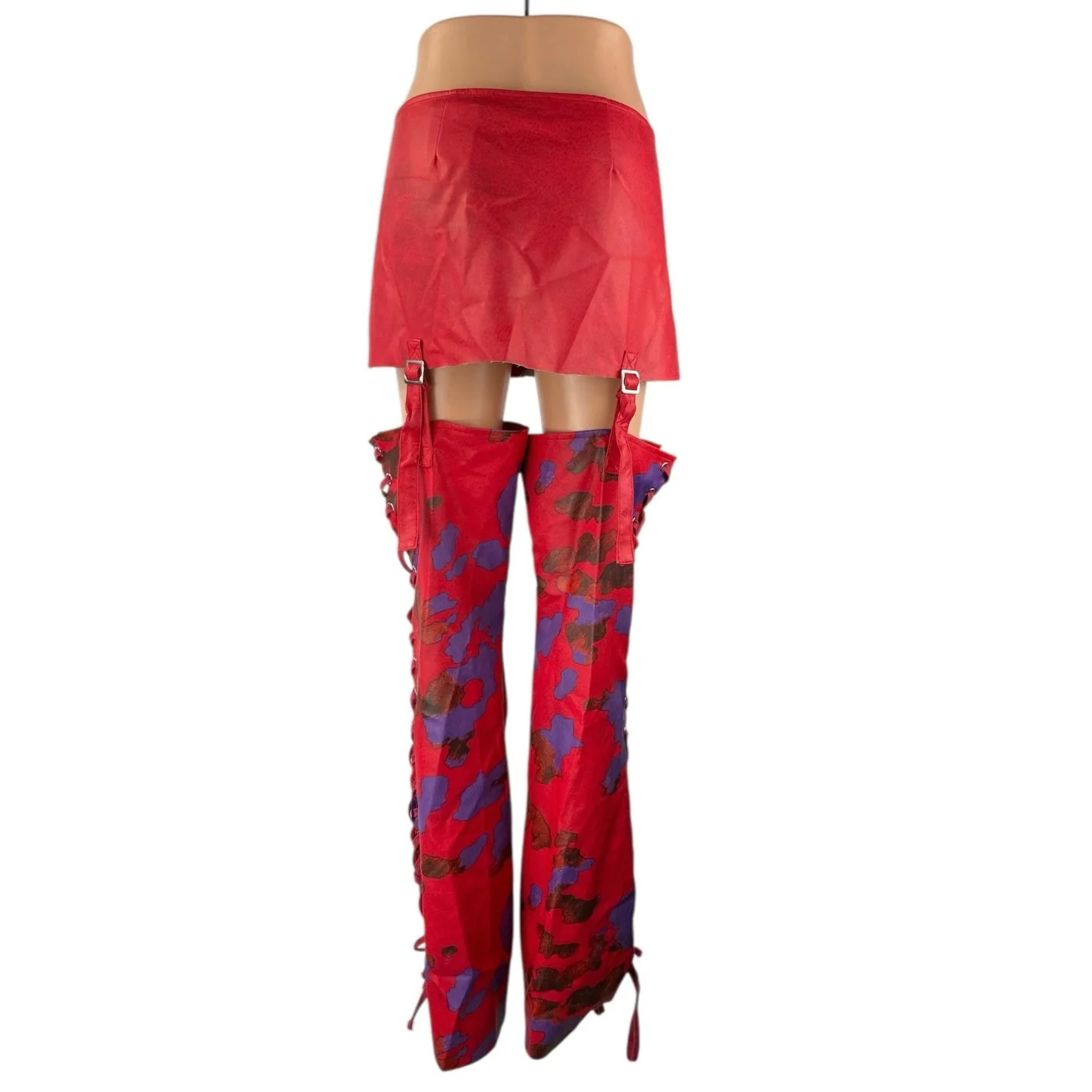NEW Trickz n Treatz Suki Fast & Furious Dollskills Halloween Costume Pants Sz XL - Image 3