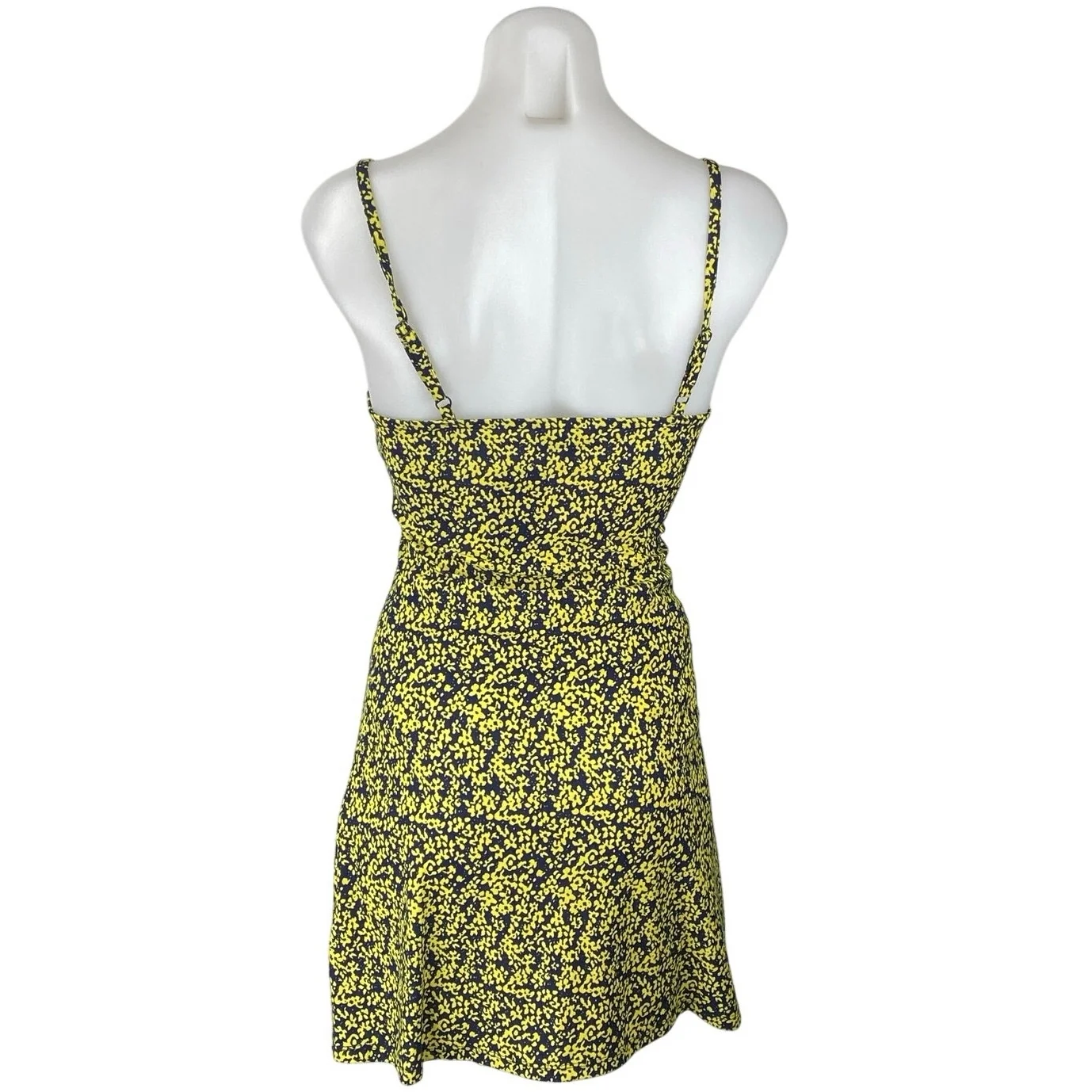 NEW Wednesday's Girl Multicolor Sleeveless Floral Cami Camisole Mini Dress Sz S - Image 3