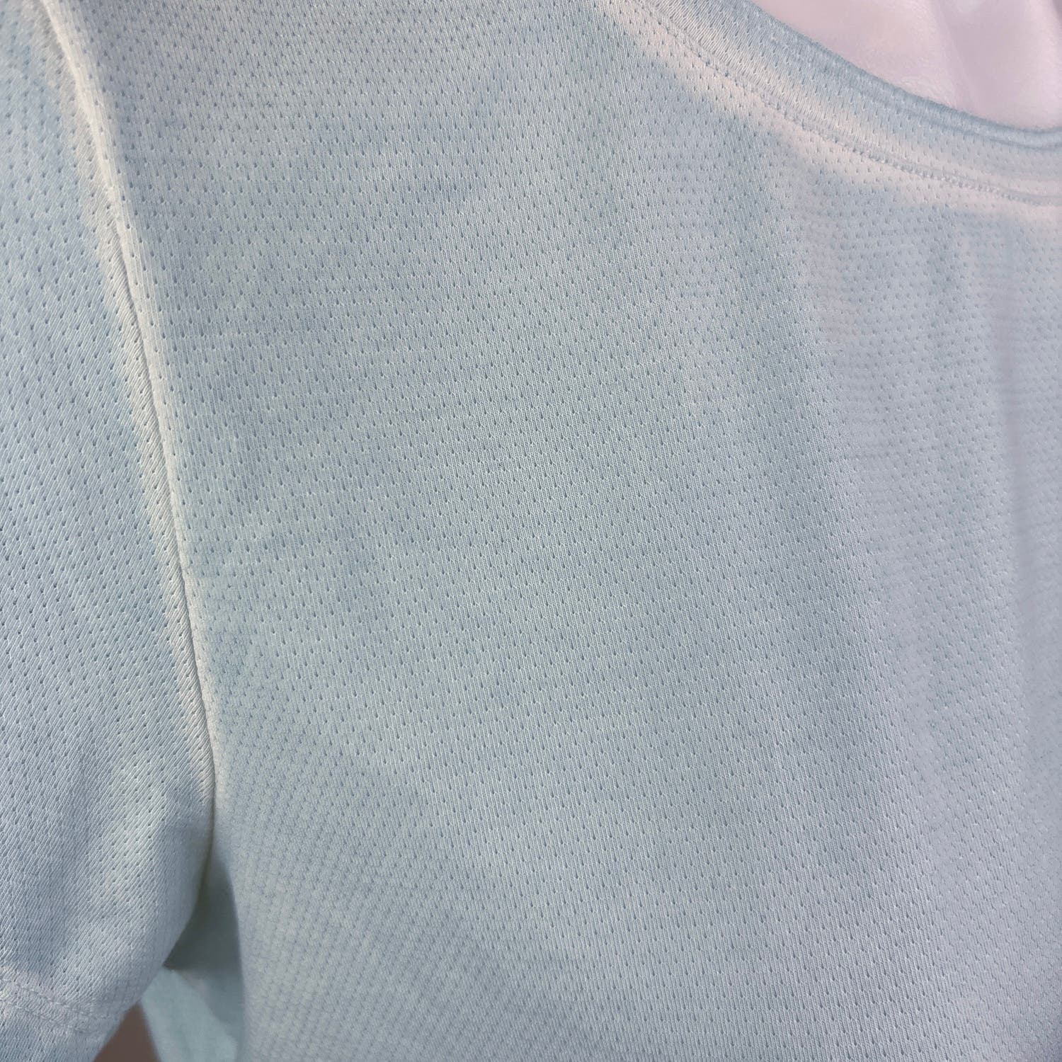 Nike Dri Fit Women's Blue Breathable Crew Neck Short Sleeve Basic T Shirt Size S - Image 6