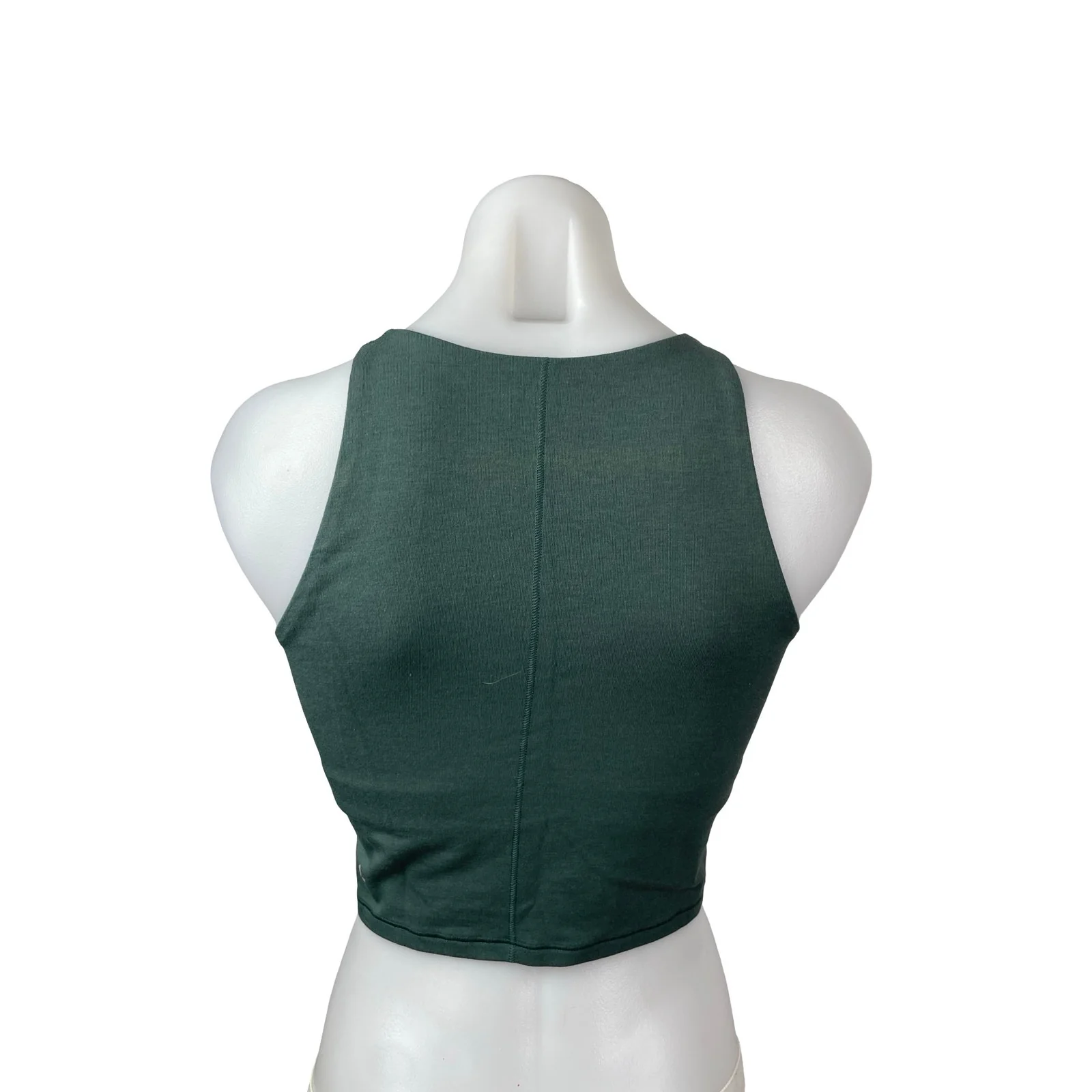 Old Navy Power Chill Green Sleeveless Yoga Athletic Activewear Crop Tank Top M - Image 4