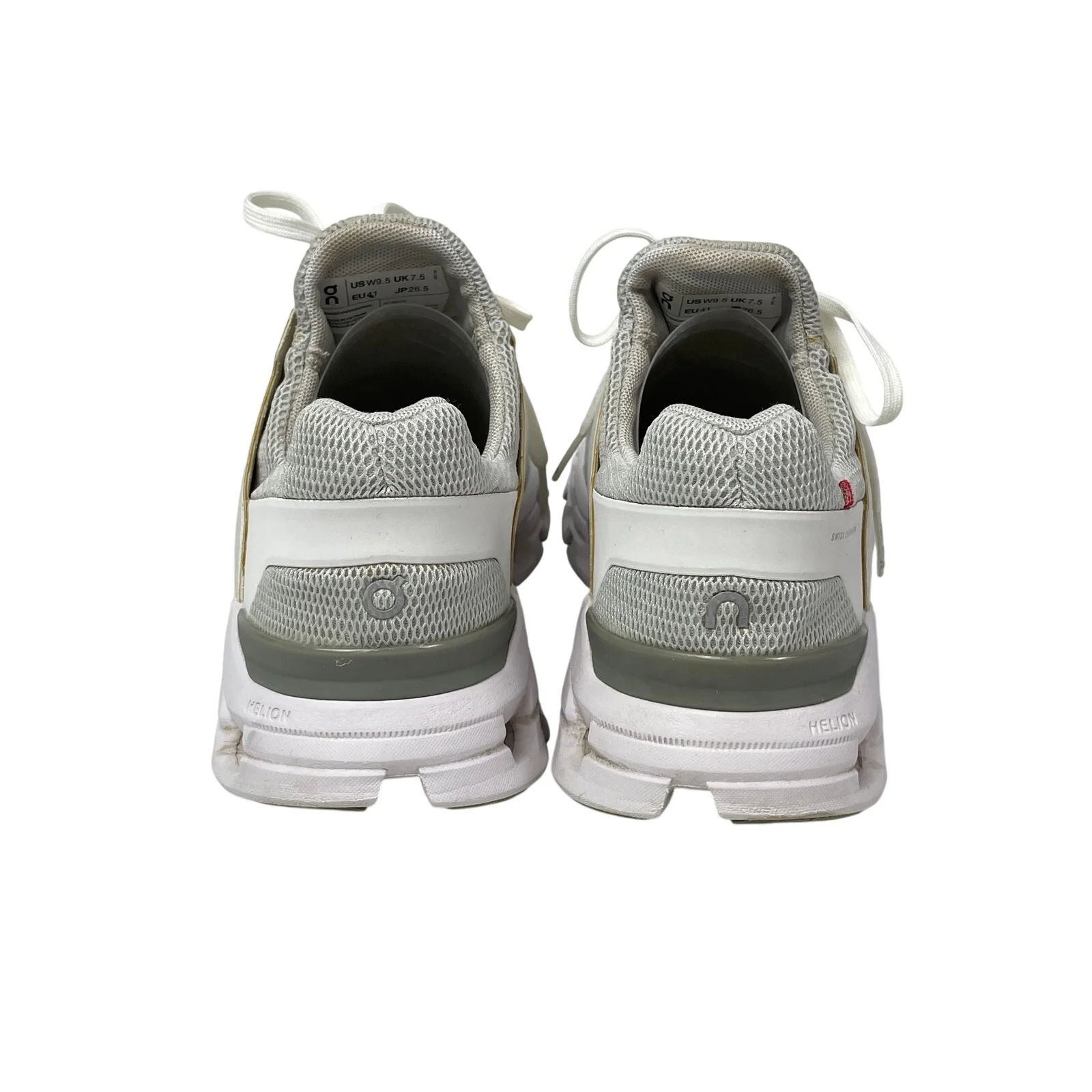 On Running Cloudswift Mesh Gray Low Top Lace Up Athletic Sneakers Shoes Size 9.5 - Image 3