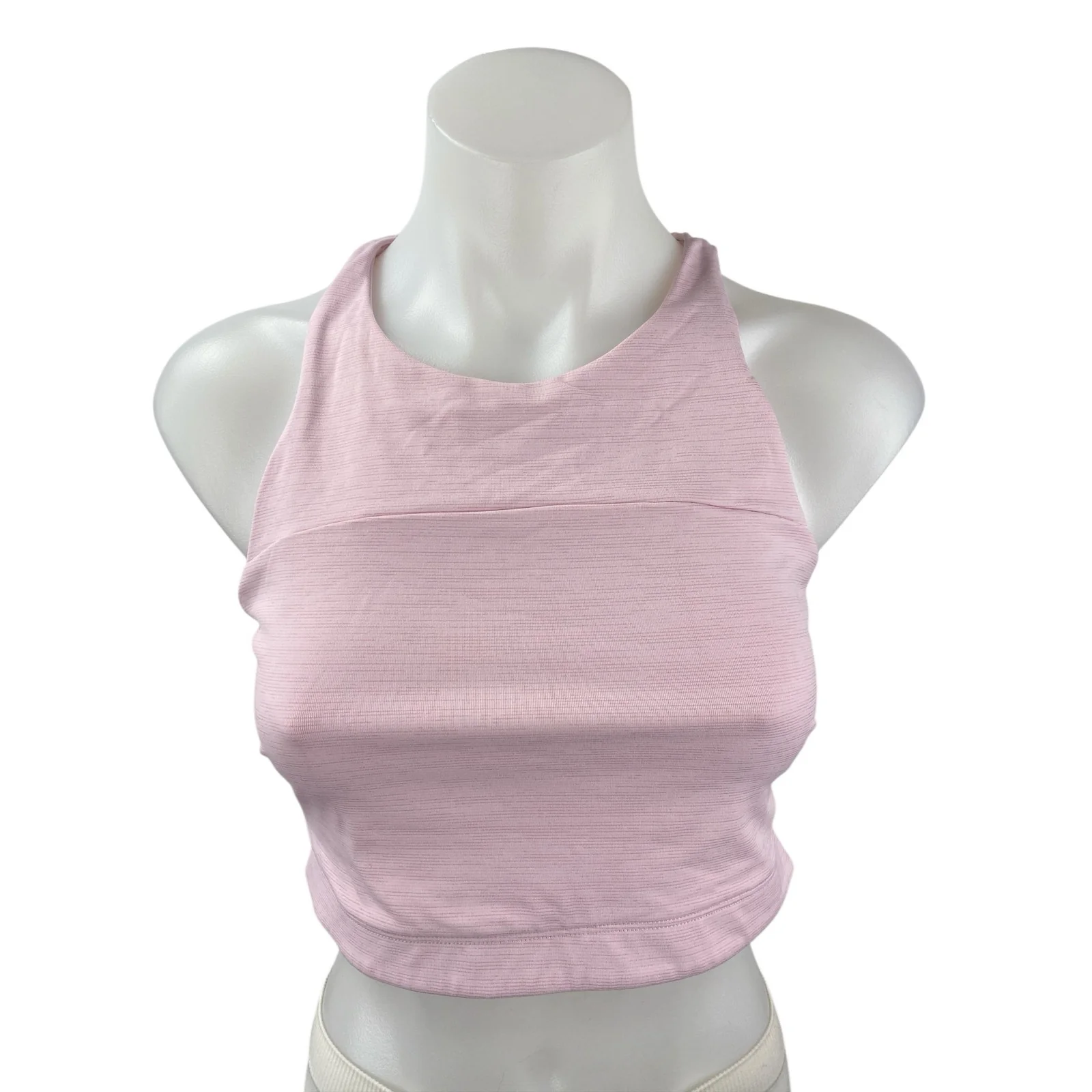 Outdoor Voices Pink Sleeveless Racerback Activewear Sports Bra Crop Tank Top M