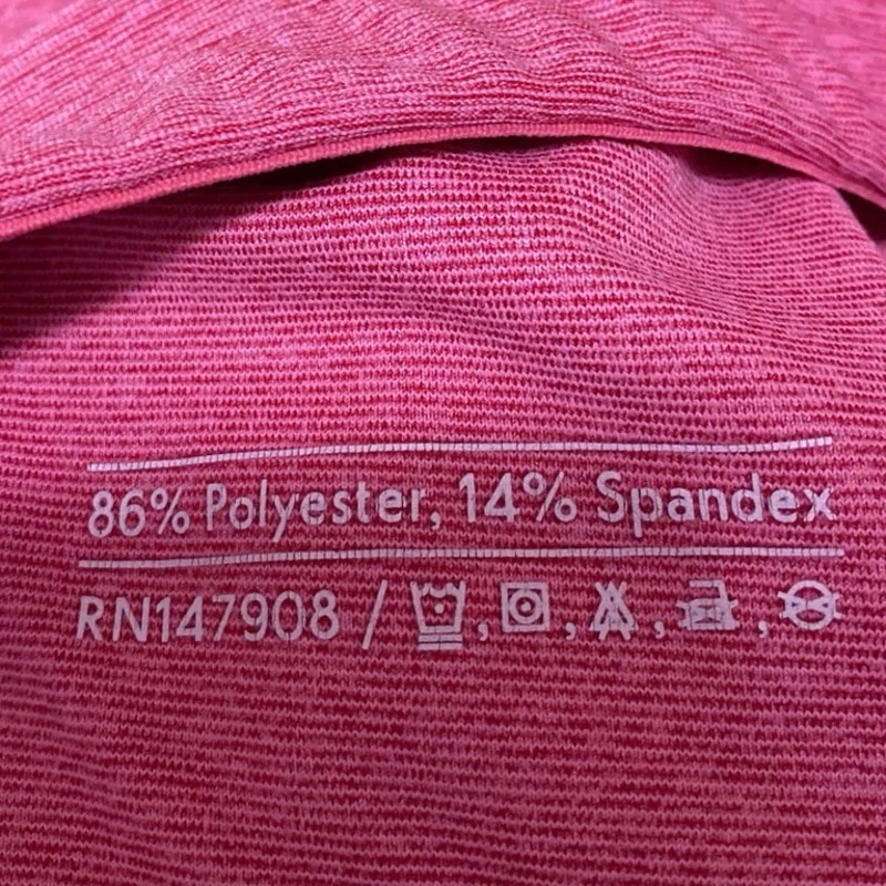 Outdoor Voices Pink Sleeveless Racerback Yoga Athletic Sports Bra Crop Top M - Image 4