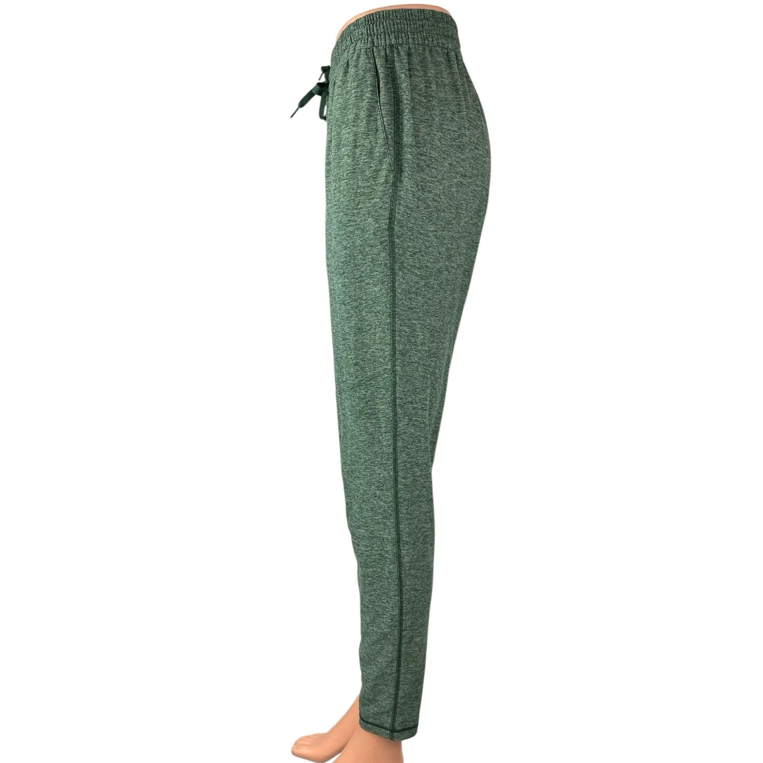Outdoor Voices Women's Green Elastic Waist Pull On Trouser Lounge Sweatpants S - Image 2