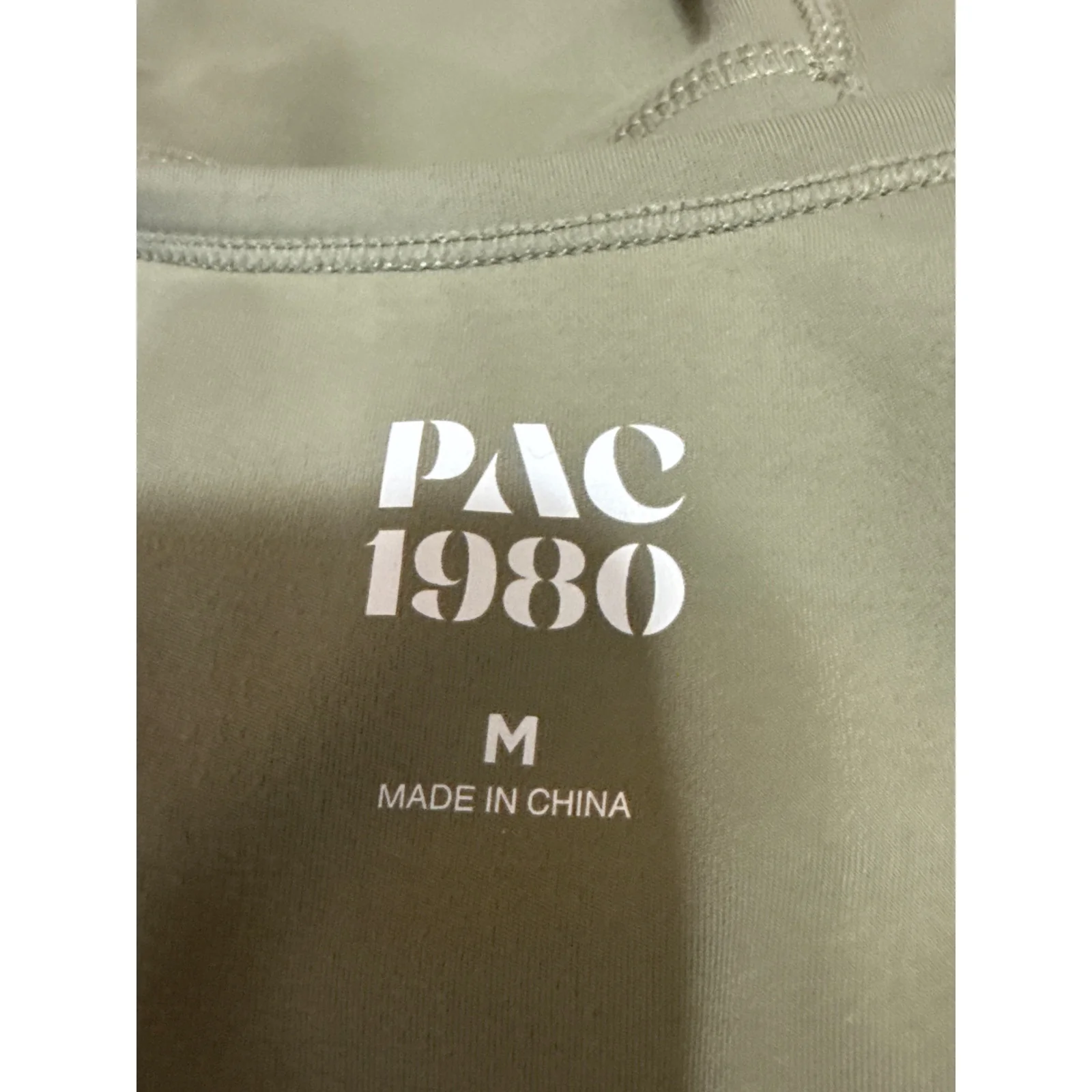 PAC 1980 Women's Green Sleeveless Cami One Piece Bodysuit Jumpsuit Romper Size M - Image 4