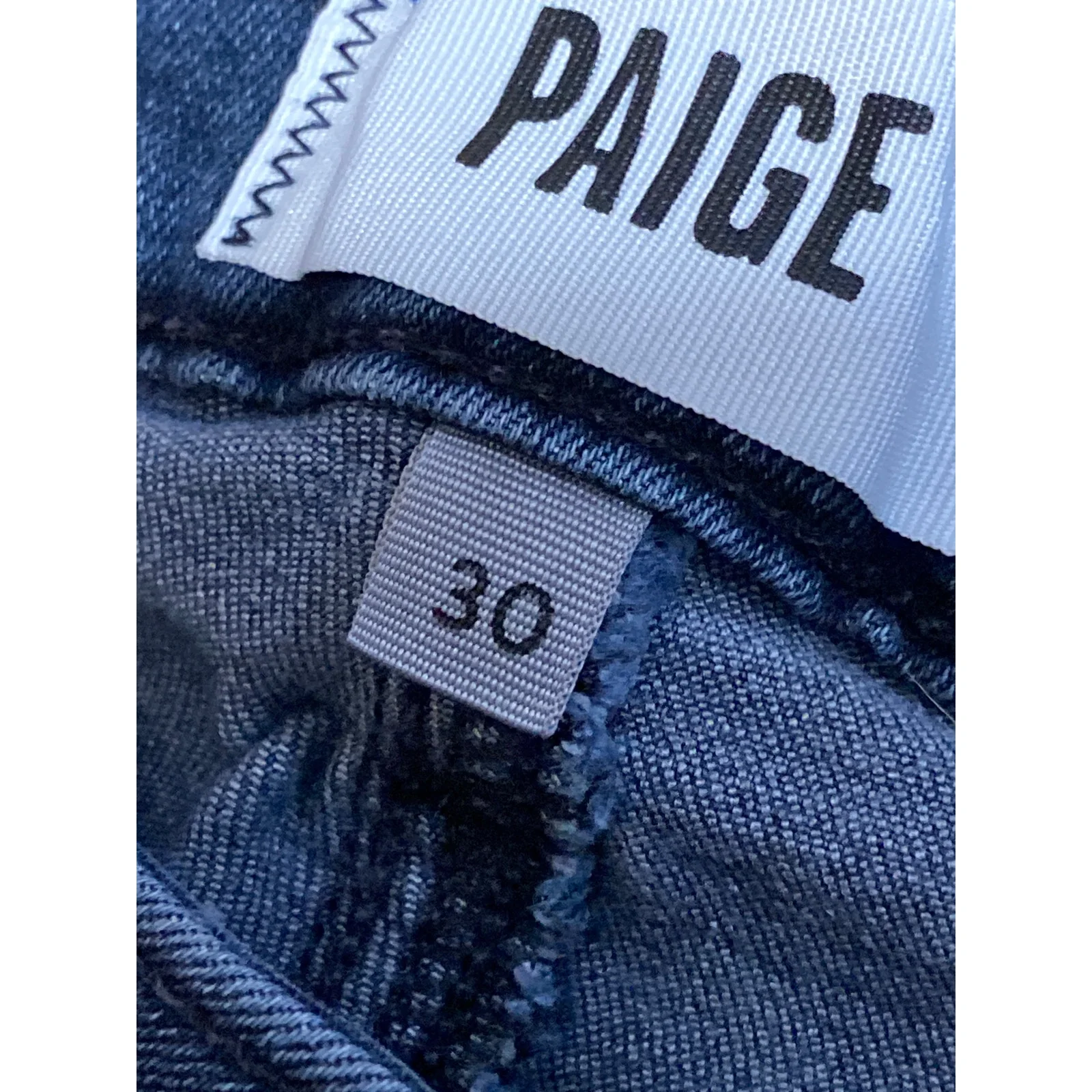 Paige Womens Blue Medium Wash Mid Rise Slim Fit Ankle Skinny Denim Jeans Size 30 - Image 4