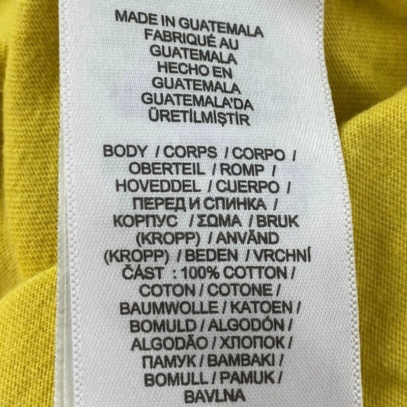 POLO Ralph Lauren Yellow Crewneck Short Sleeve Graphic Tee T-shirt Top L 14-16 - Image 5
