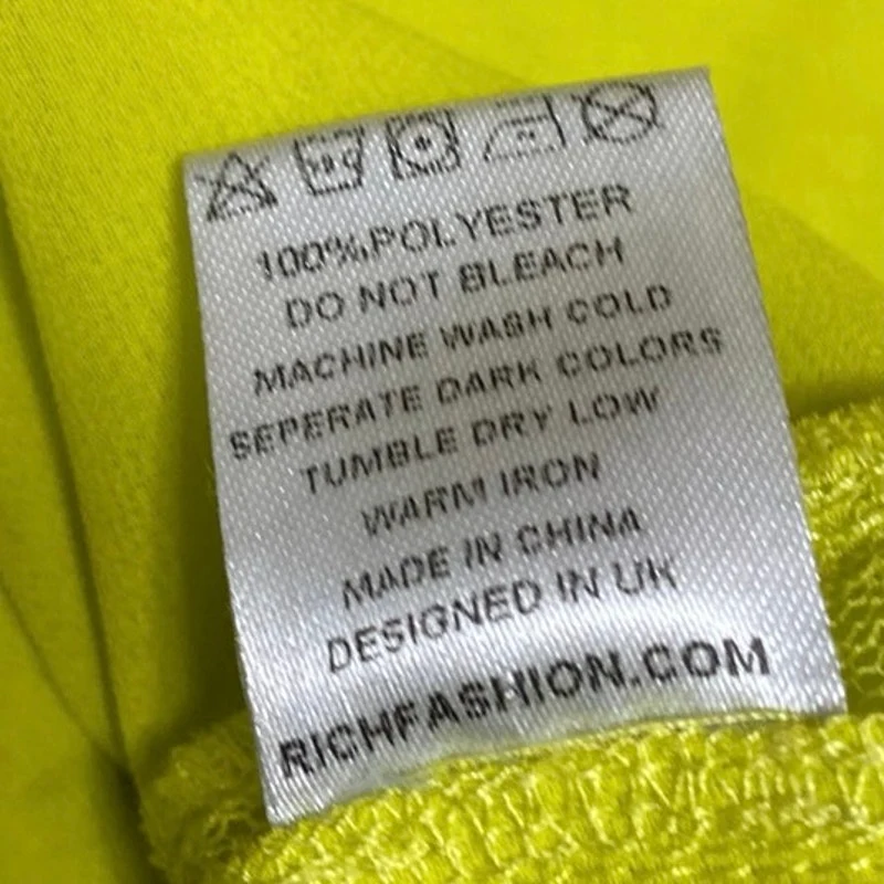 Rich Fashion Women's Yellow Lace Sleeveless Cami Camisole Slip Tank Top Size 4 - Image 4