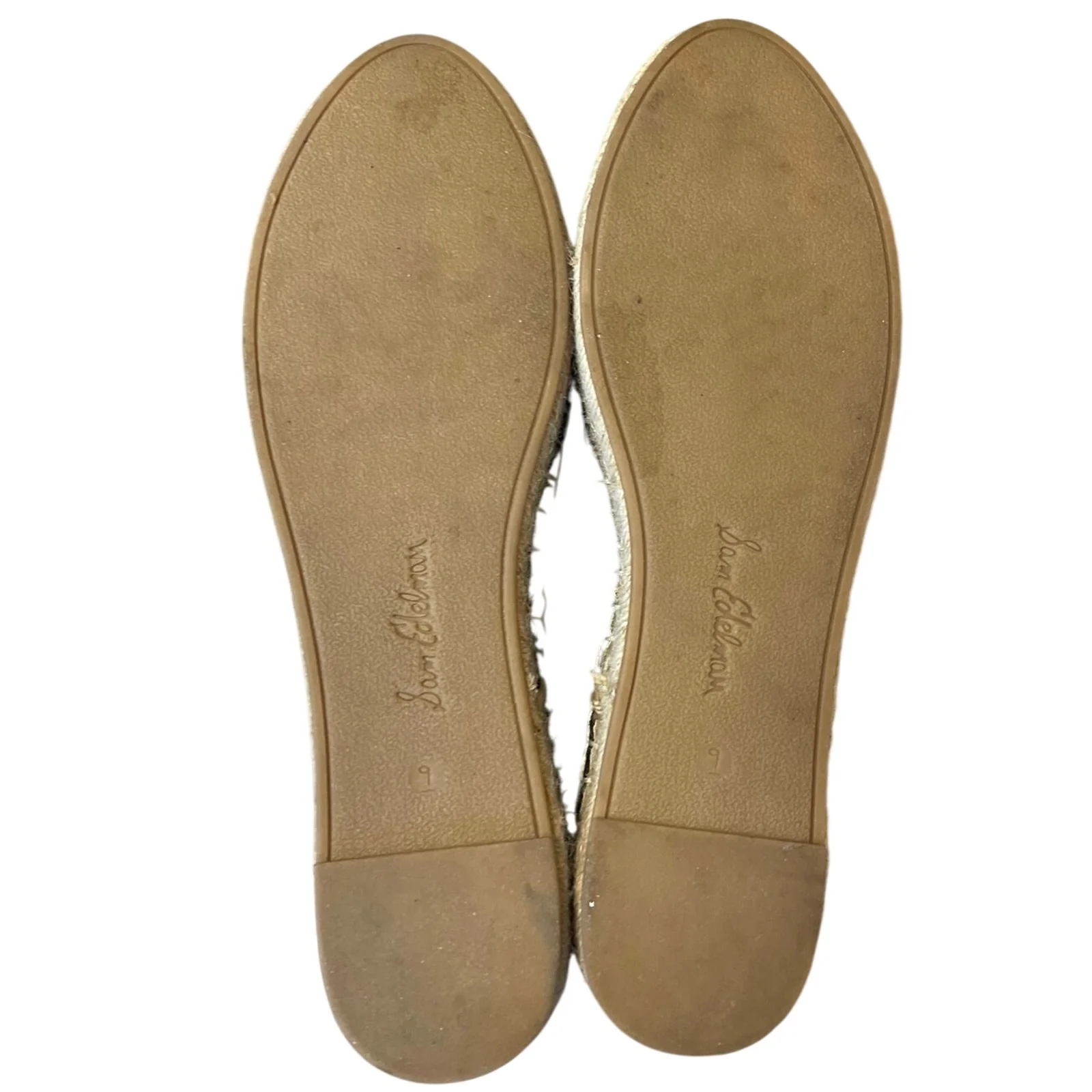 Sam Edelman Khloe Women's Black Suede Leather Slip On Espadrilles Loafer Size 9 - Image 4