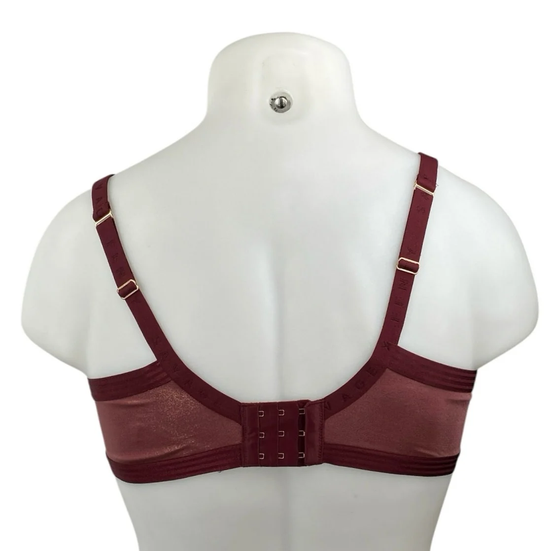 Savage X Fenty Brown Pink Metallic Underwire Adjustable Strap T-Shirt Bra Sz 40C - Image 3