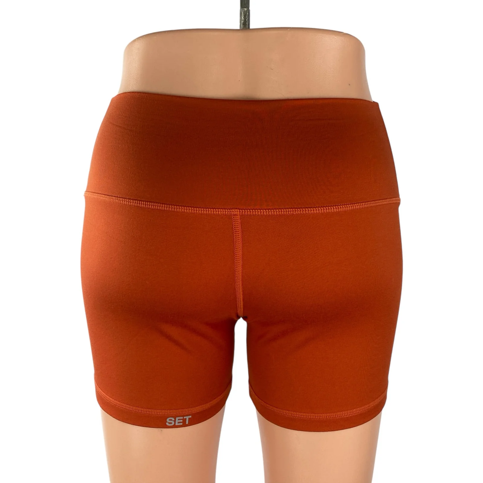 Set Active Form Cloud Brown Coral Yoga Workout Running Athletic Biker Shorts S - Image 4