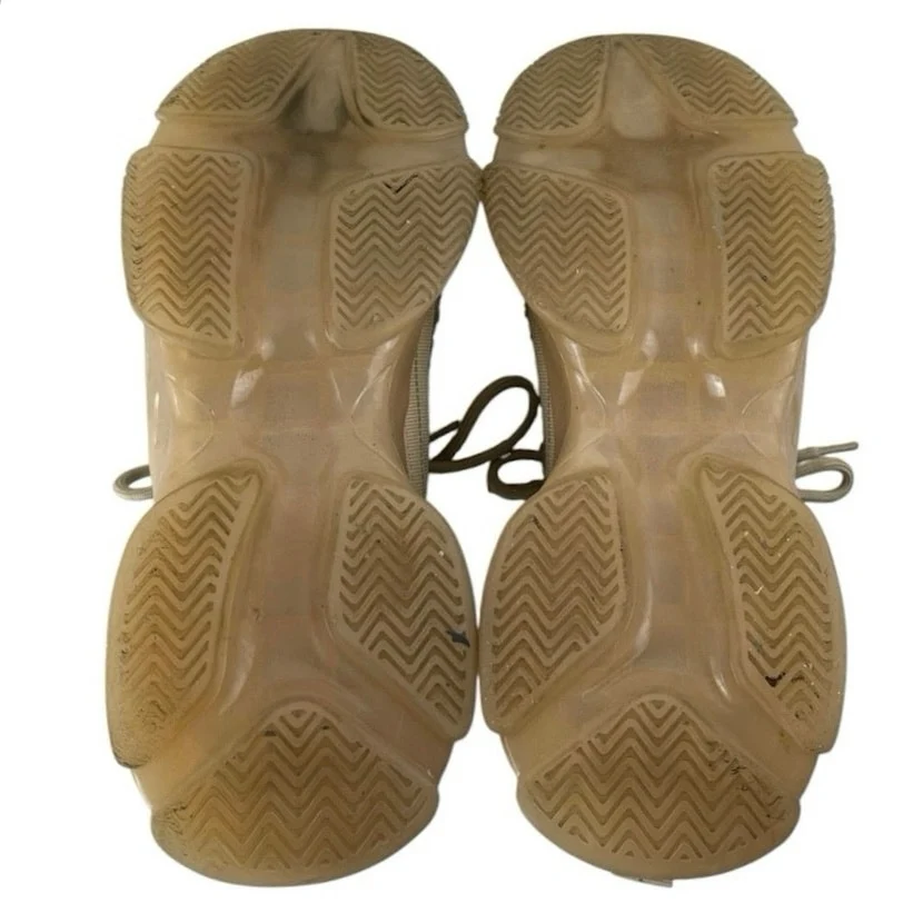Steve Madden Maxima Maxilla R Rhinestone Lace Up Chunky Sneakers Shoes Size 9.5 - Image 4