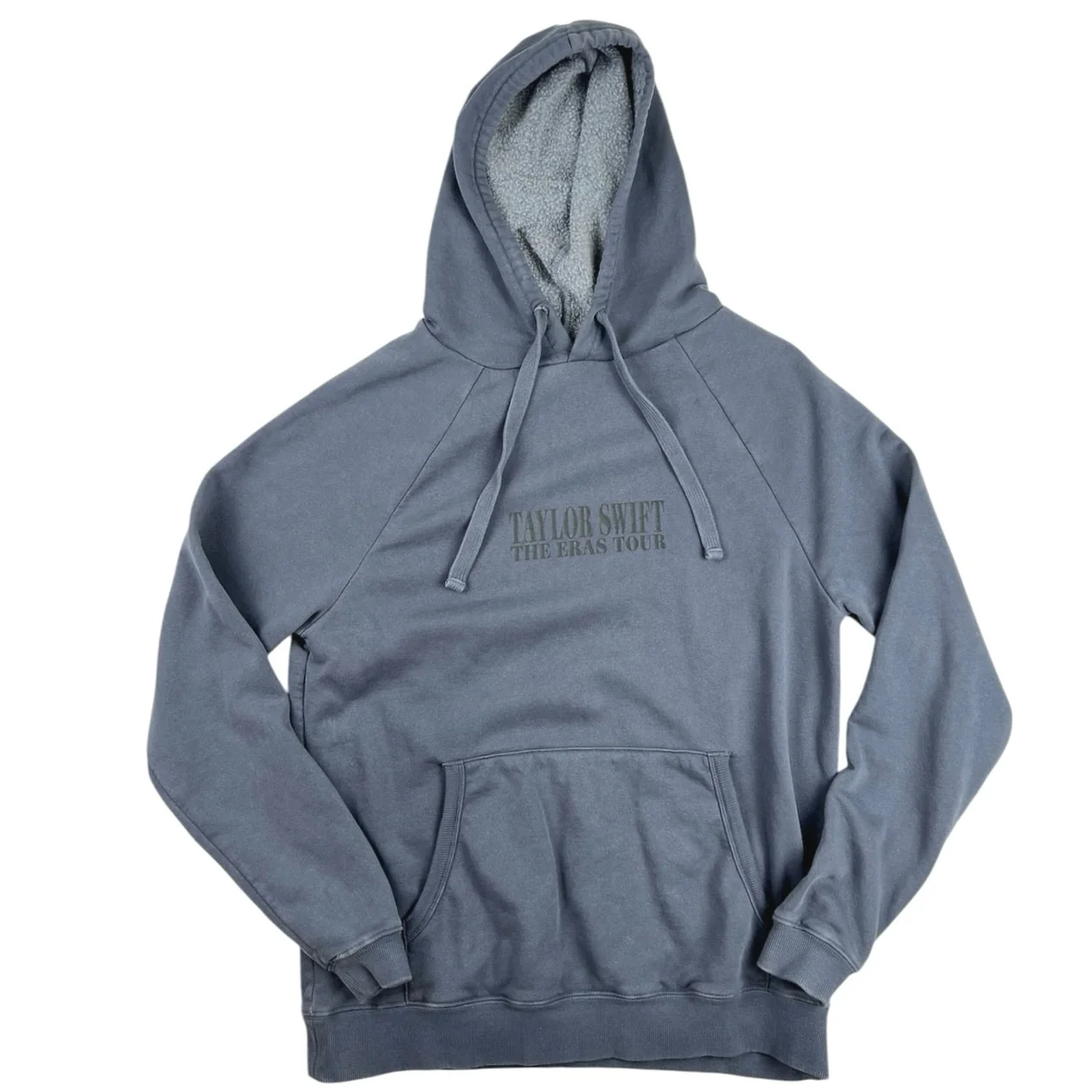 Taylor Swift The Eras Tour 2023 Blue Oversized Hooded Hoodie Sweatshirt Top XS