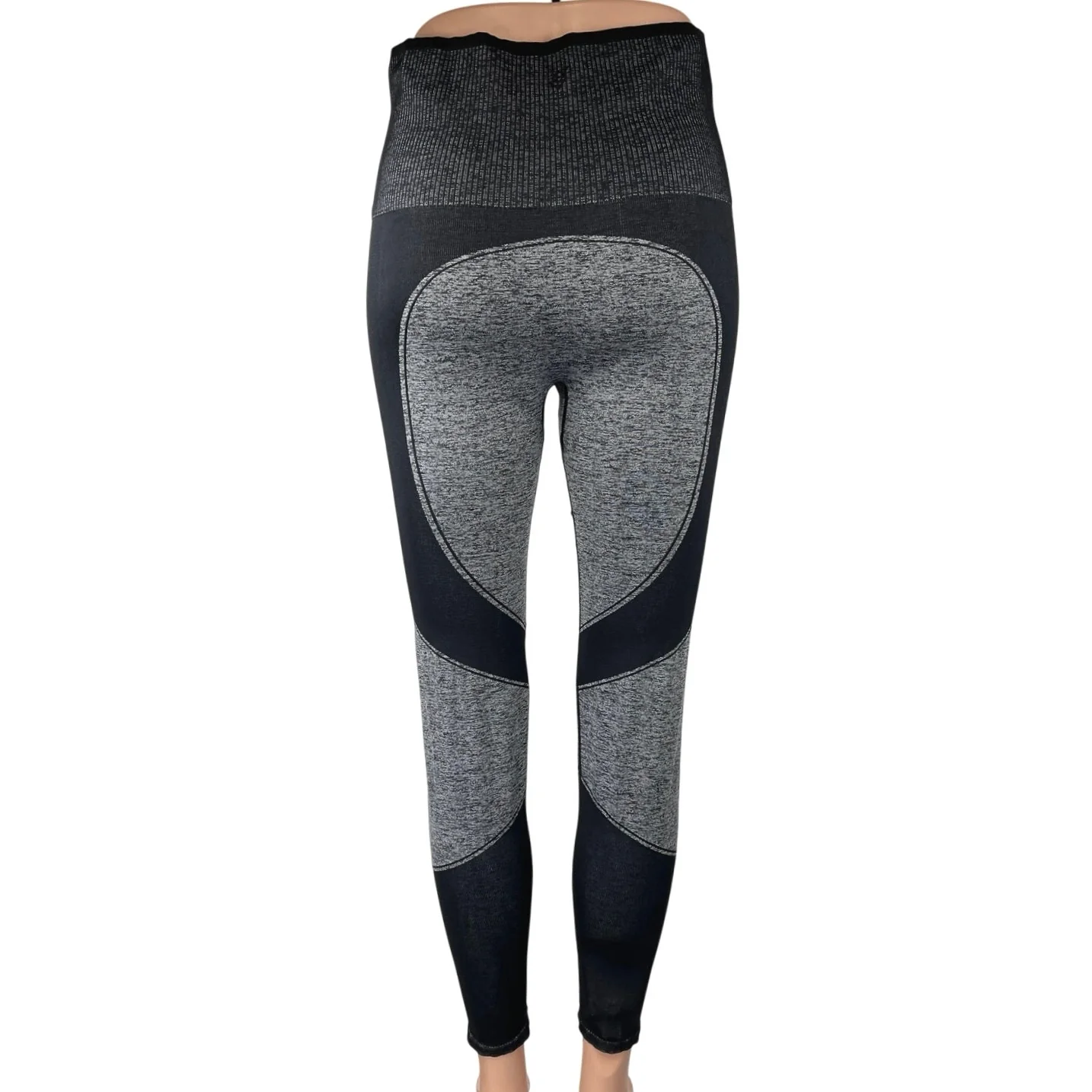 ThirdLove Flex Seamless Gray High Waist Compression Yoga Leggings Pants Size L - Image 3