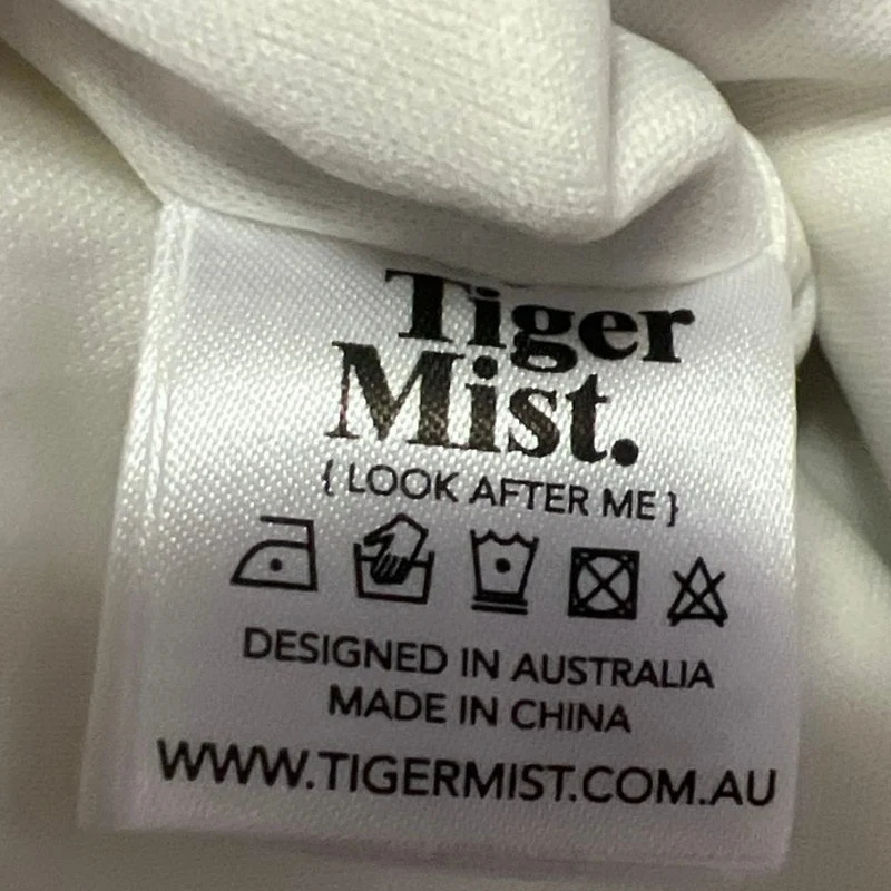 Tiger Mist Multicolor Watercolor Paint Abstract High Waist Mini Skirt Size M - Image 6