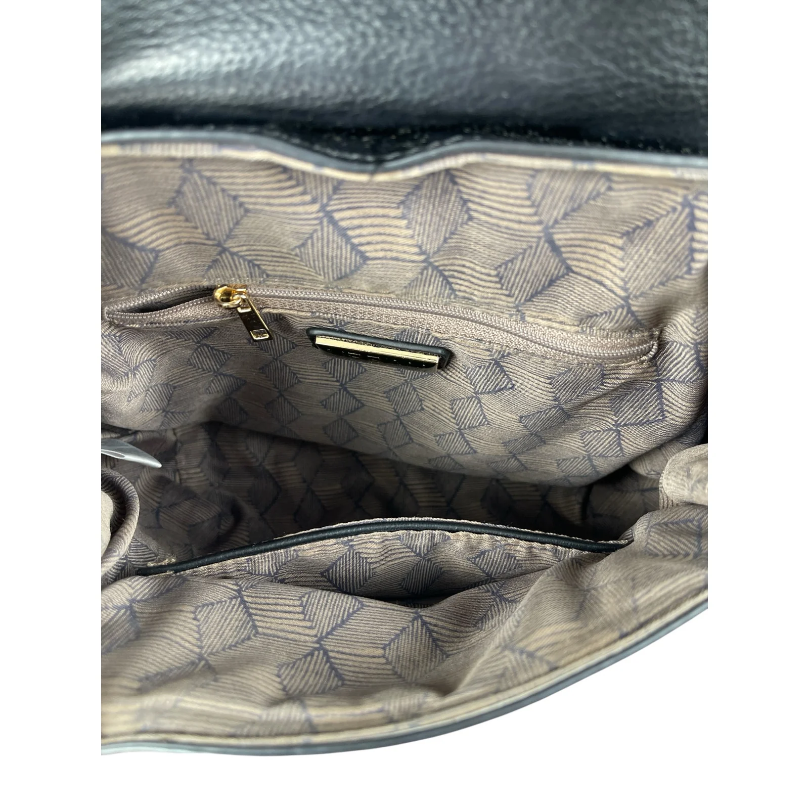 Urban Expressions Black Pebble Faux Leather Vegan Kelly-style Backpack One Size - Image 10