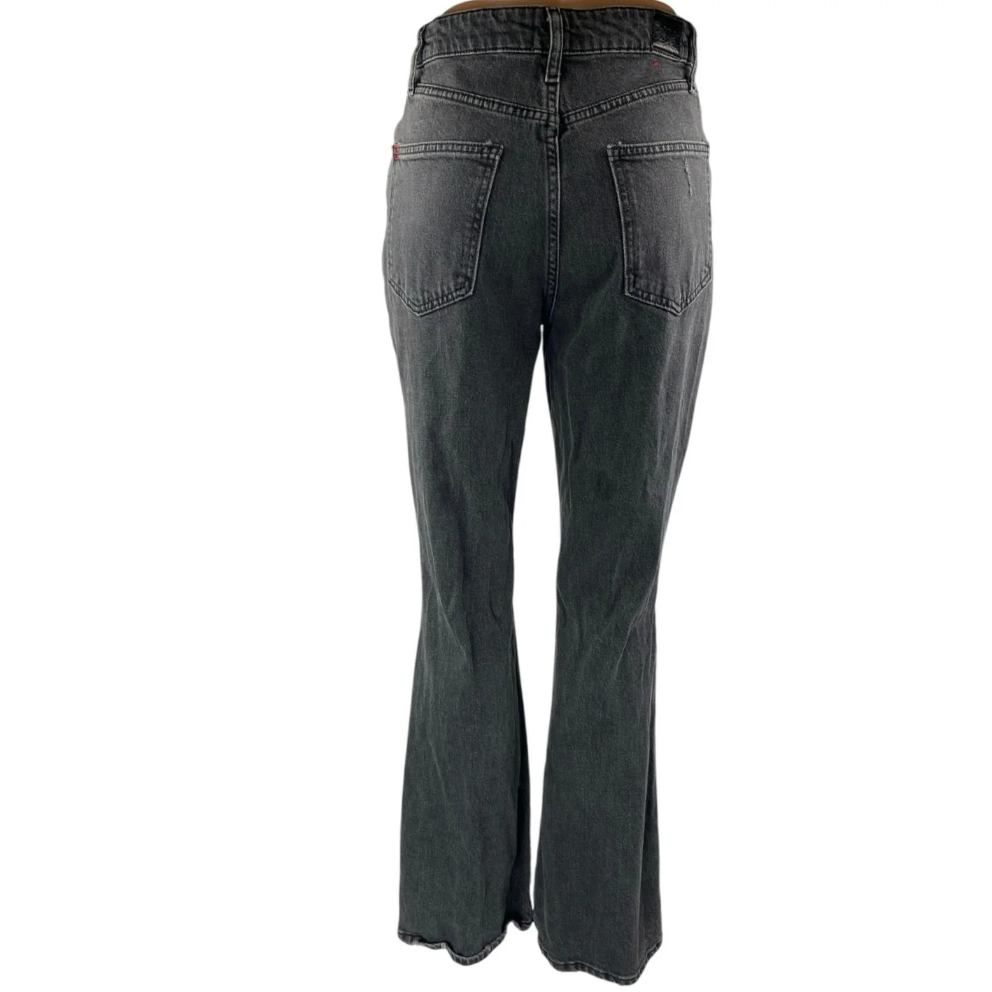 Urban Outfitters BDG Black Distressed High Rise Flared Bootcut Denim Jeans Sz 27 - Image 3