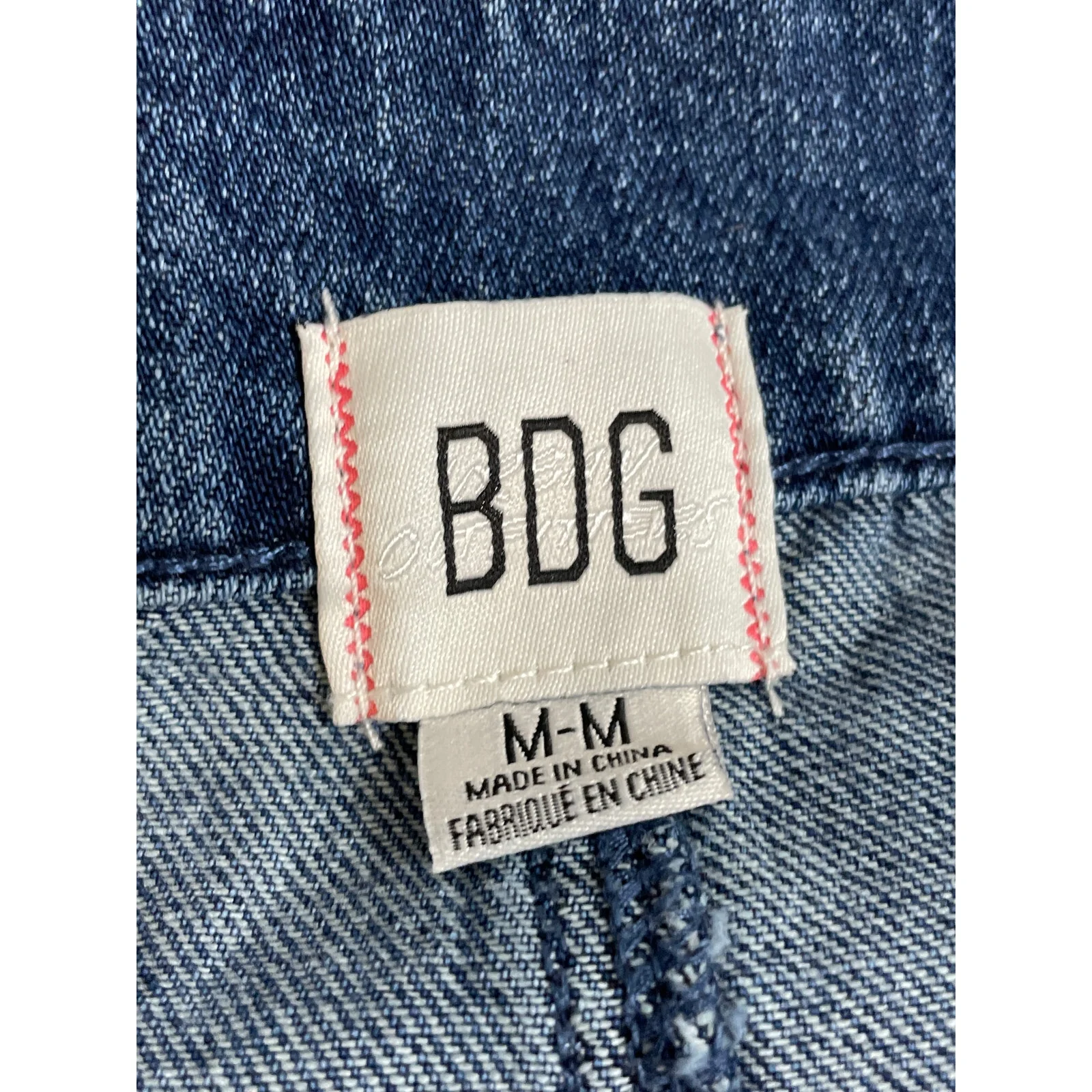 Urban Outfitters BDG Women's Blue High Rise Maxi Straight Pencil Denim Skirt M - Image 5