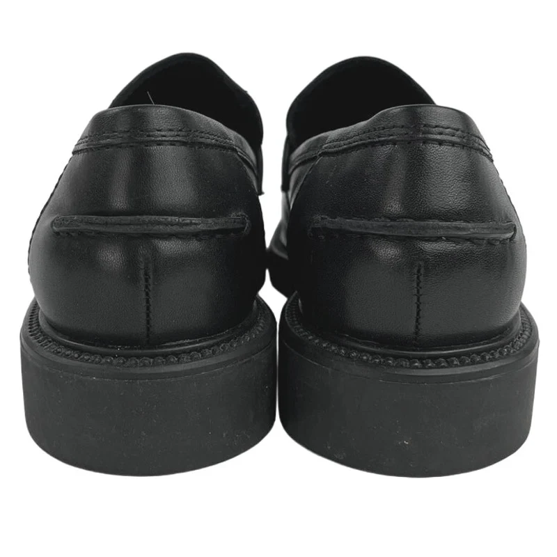 Vagabond Shoemakers Alex W Black Almond Toe Slip On Loafers Dress Shoes 39/US 9 - Image 3