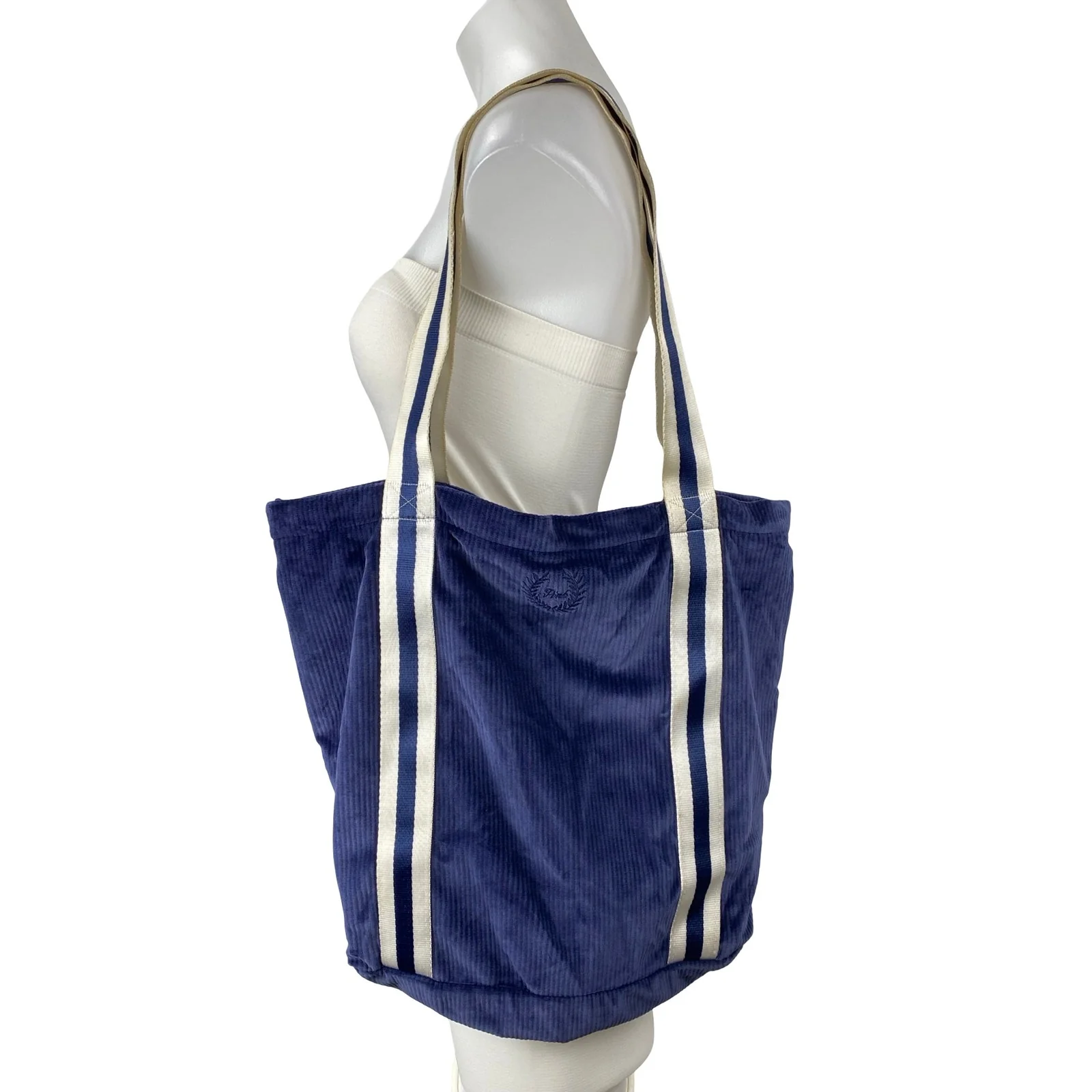 Victoria Secret PINK Women's Navy Blue Shopper Shoulder Tote Bag Handbag OS - Image 2