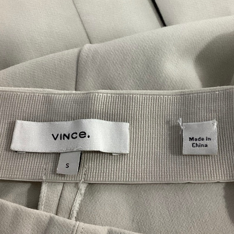 Vince White Mid Rise Stretch Slim Straight Cropped Trouser Casual Pants Size S - Image 4