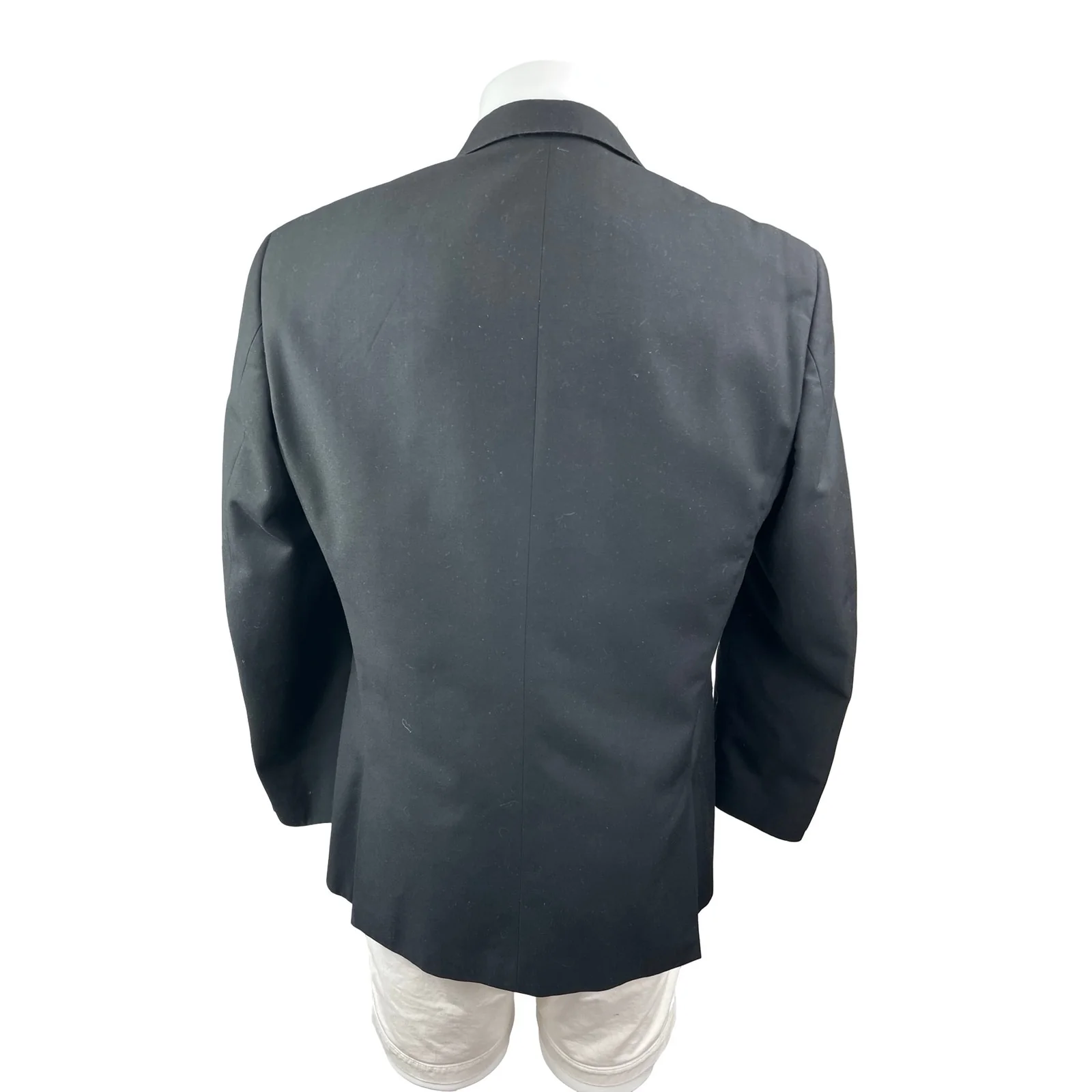 Vitarelli Men's Gray Peak Lapel Long Sleeve Blazer Suit Sport Coat Jacket 42R - Image 4