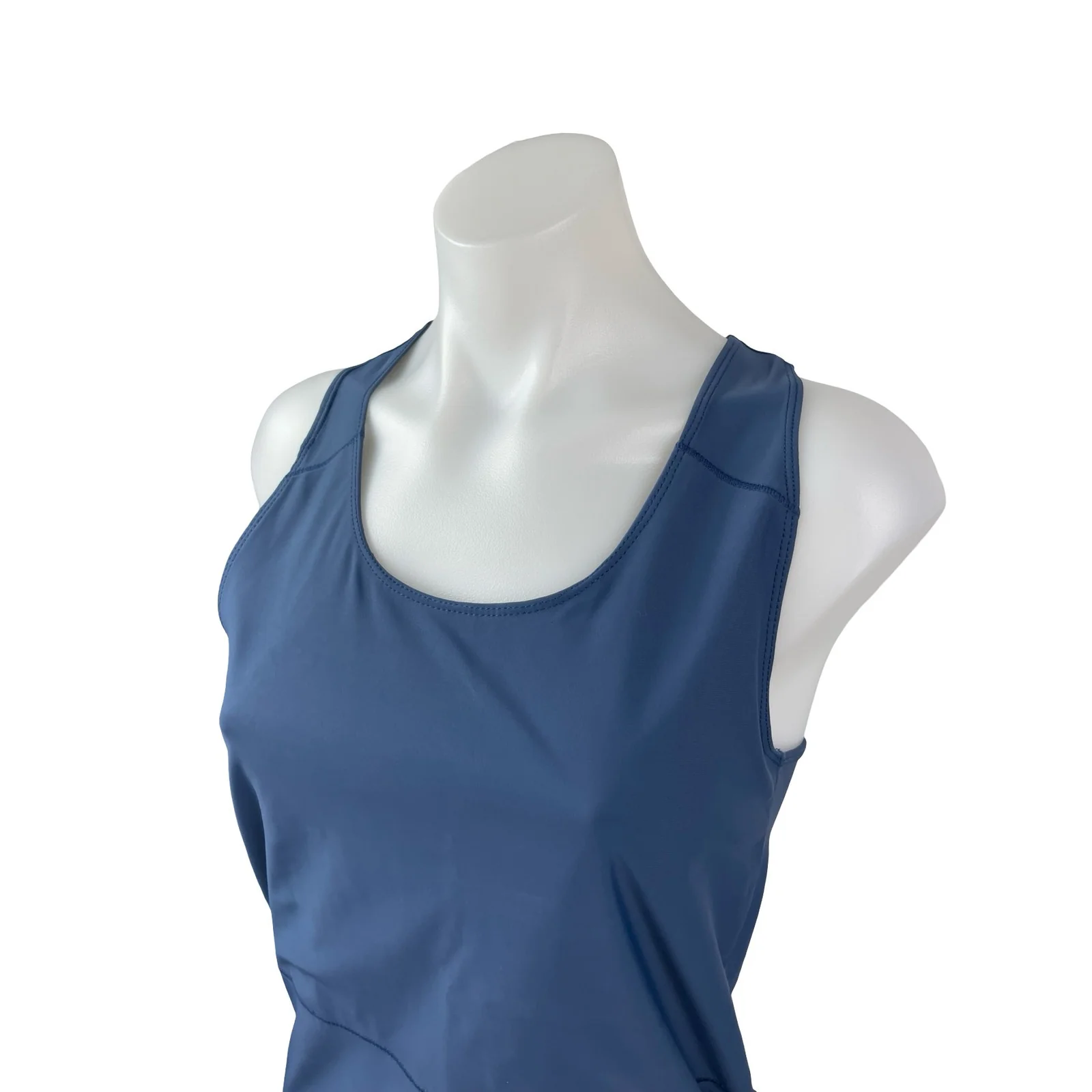 Wivov Women's Blue Racerback Yoga Workout Running Athletic Tank Top Size XL - Image 2