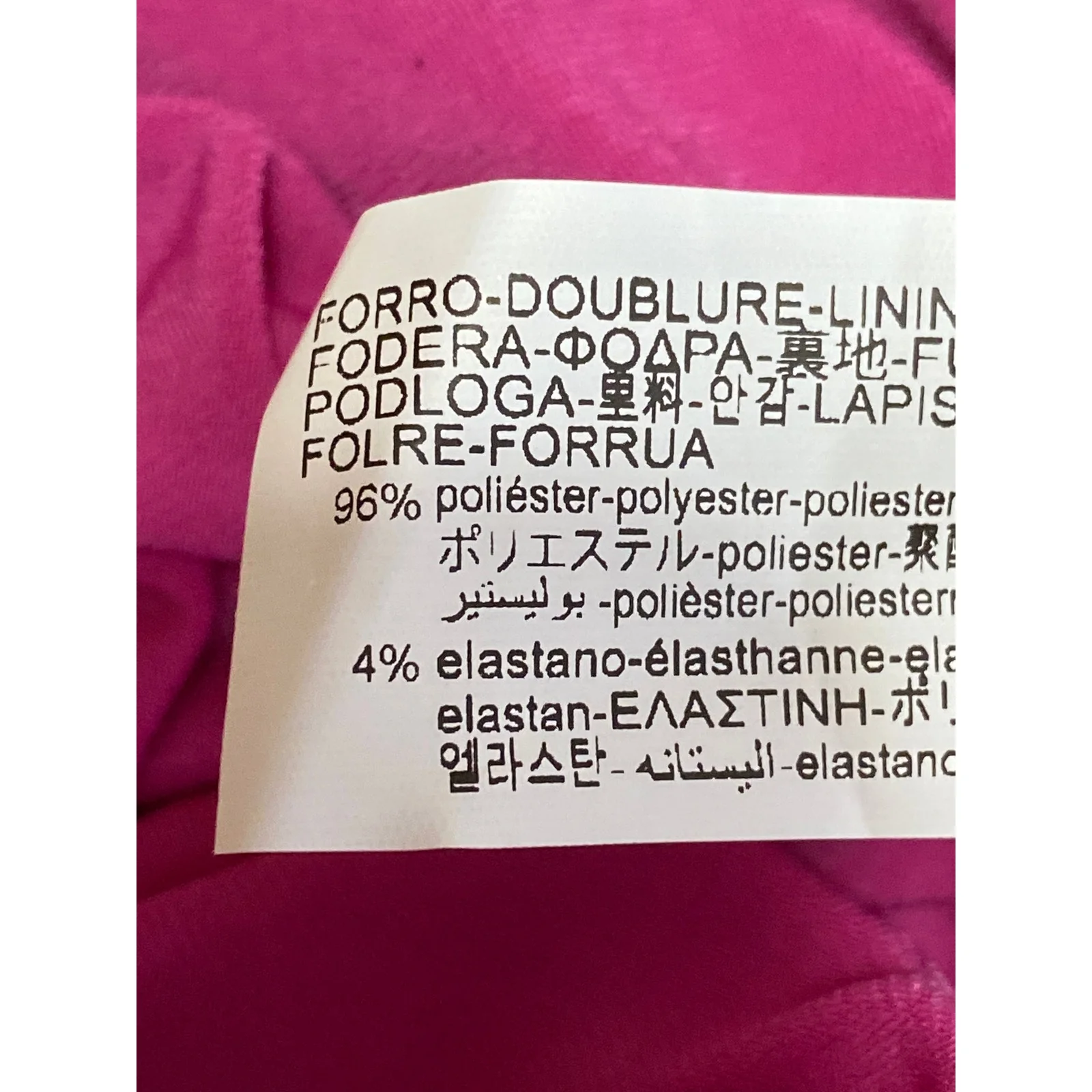 ZARA Fuchsia Ruched Sleeveless Cami Cowl Neck Midi Tank Bodycon Slip Dress S - Image 4