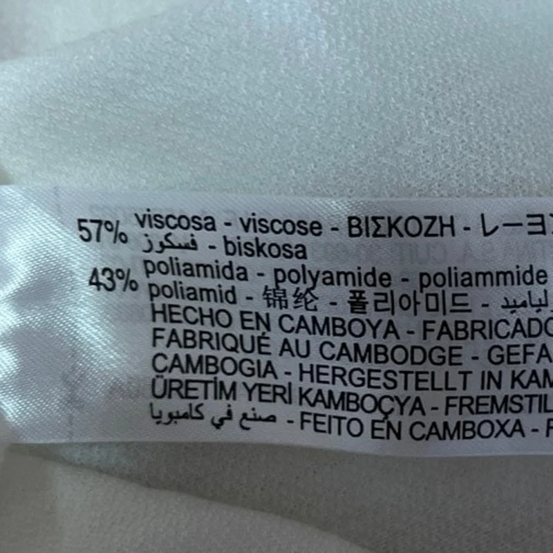 Zara White V-neck Sleeveless Relaxed Fit Pull On Midi Maxi Shift Tank Dress XS - Image 4